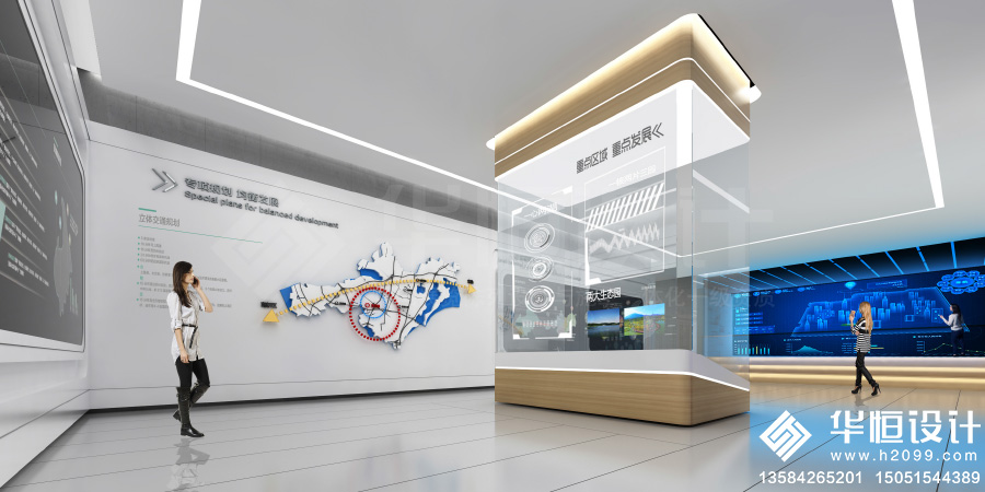 【展厅设计】高新区展示中心布展方案，开发区城市展示中心如何设计？